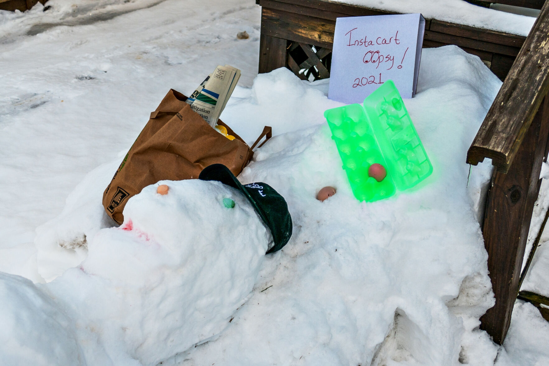 Snowmen take over the city Contest winners announced